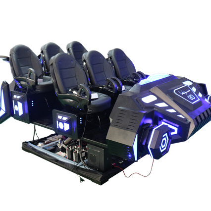 9D vr 6 мест VR кинотеатр симулятор для продажи