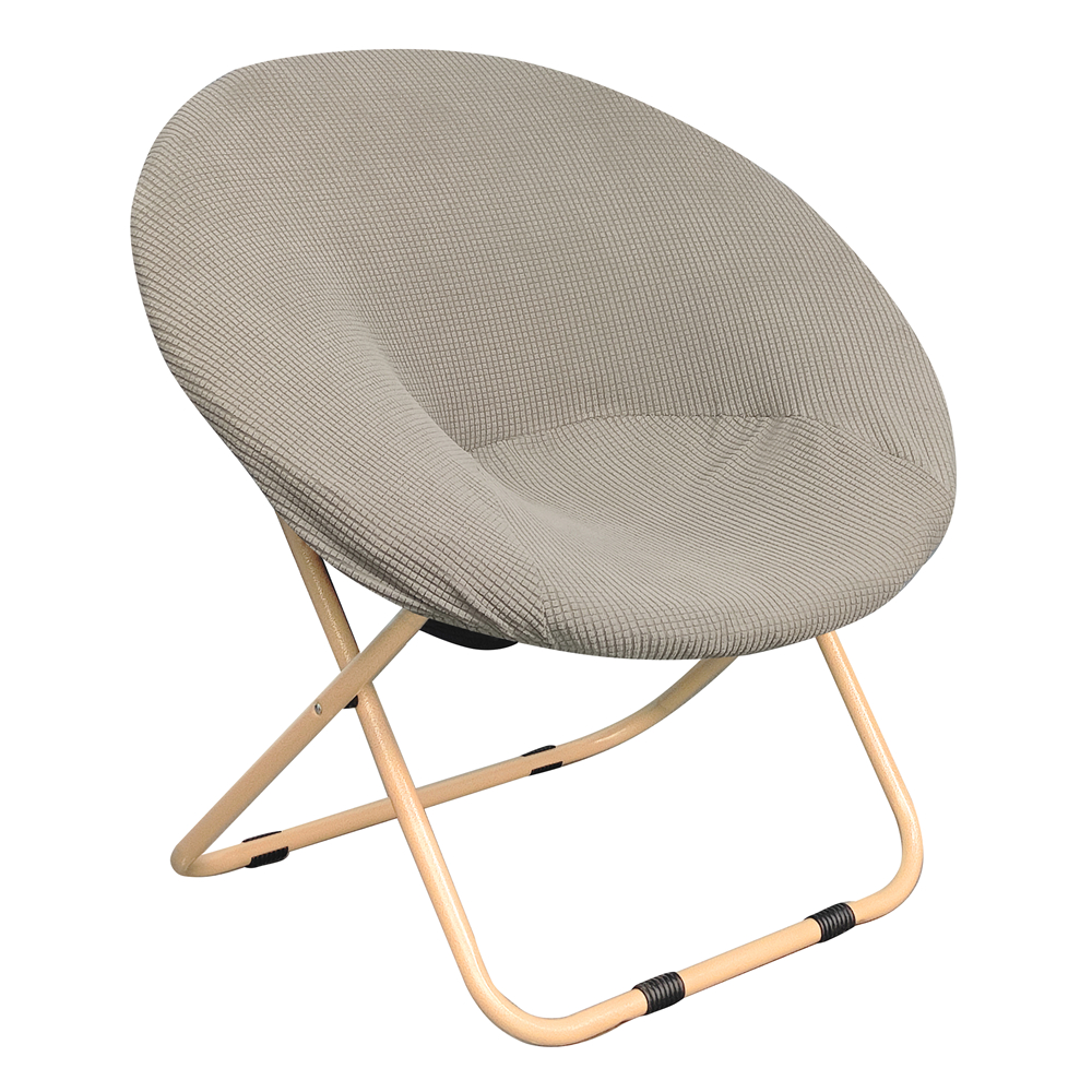 Home Textile Stretch Spandex Saucer Chair Slipcover Moon Chair Cover