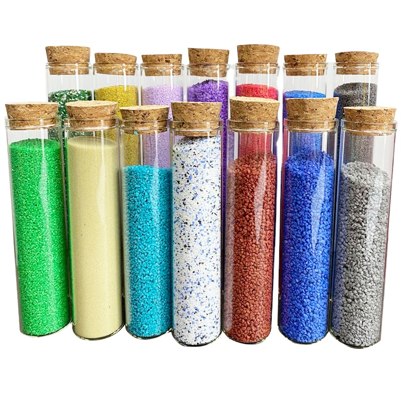 colored sand lbs/ sand color granite/pet color sand