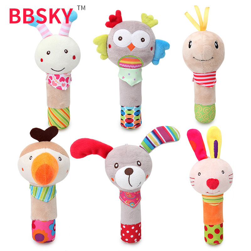 Мягкая Плюшевая детская игрушка BBSky в виде животного