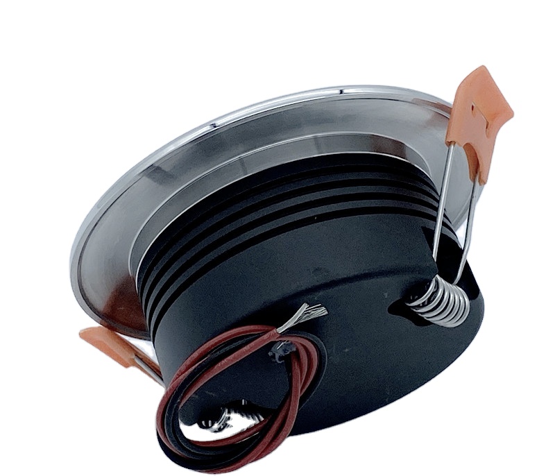 Round Stainless Steel die-cast aluminum ceiling Light For Boat Marine Illumination 12V 24V IP65 LED Recessed
