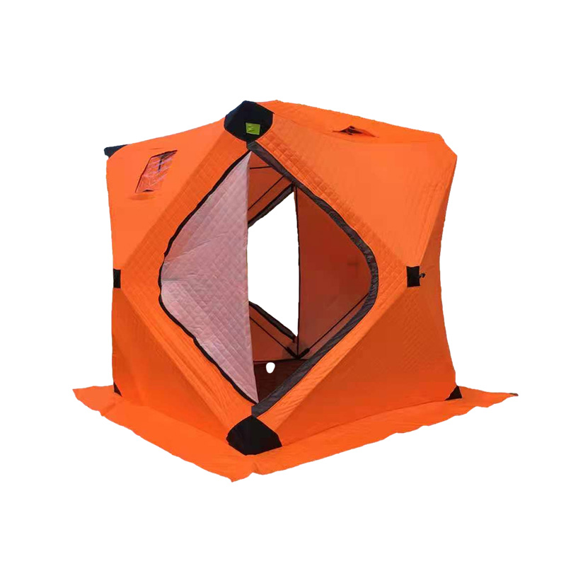 Portable Easy Set Up Waterproof Windproof Thickened Ice Cube Winter Fishing Tent