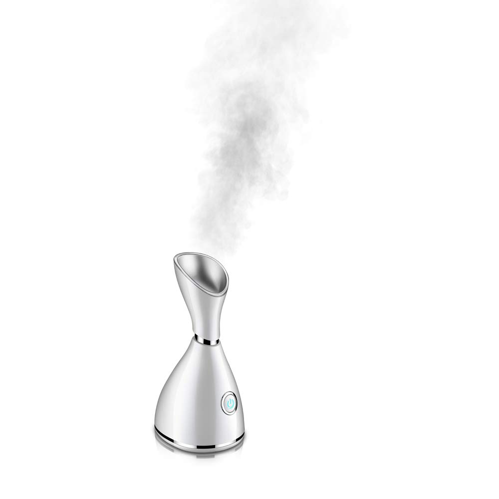 Face Cleaner Home Skin Spa Steamer Deep Cleansing Warm Mist Nano Ionic Facial Steamer