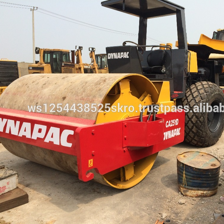 Хорошее рабочее состояние dynapac ca251d б/у дорожный каток на продажу