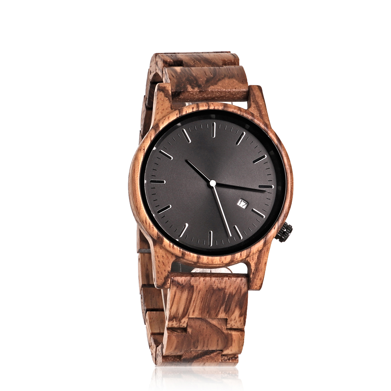 Высокое качество кварцевые наручные часы Movt деревянный Holz uhr низкий минимальный заказ Лучшие продажи подарок Reloj de pulsera для него