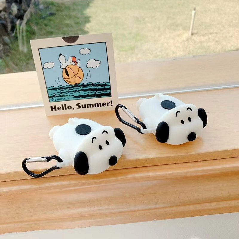 3D чехол Airpods 1 2 Pro, мягкий силиконовый мультяшный милый Снупи, дизайн papa, защитный чехол для Apple Airpods, защита от потери, оптовая продажа