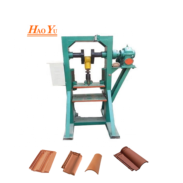 Competitive Price high efficiency clay roof tile extruder tile forming machine/extruding clay tile making ma