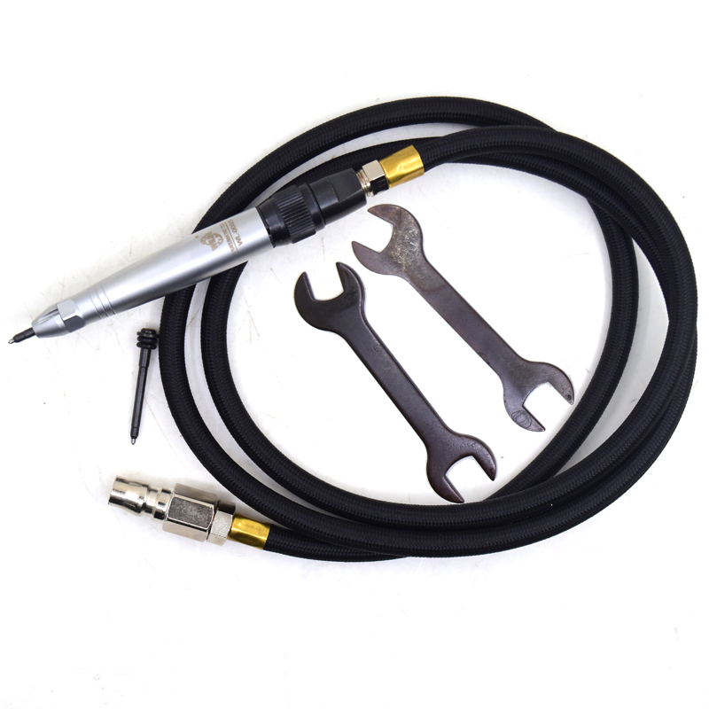 Air Micro Die Grinder Grinding ball-point Mini Pencil Pneumatic Polishing Engraving Tool Lettering Air Chisel Word Rapid Marble