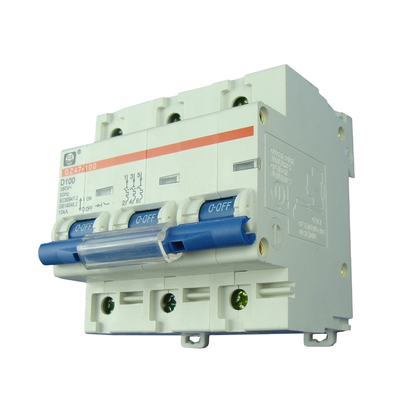 Горячая Распродажа 3 фазы 100 amp mcb миниатюрный автоматический выключатель