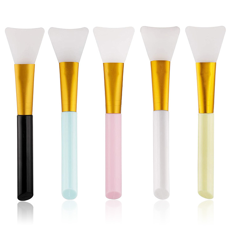 China Vendor Private Label Various Size Cosmetic Tools Long Handle Clay Face Mask Mini Brush