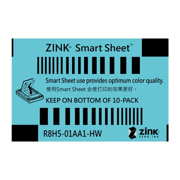 Оригинальный Портативный фотопринтер Huawei Zink бумага 2x3 дюйма красочная печать Фотографическая фотобумага