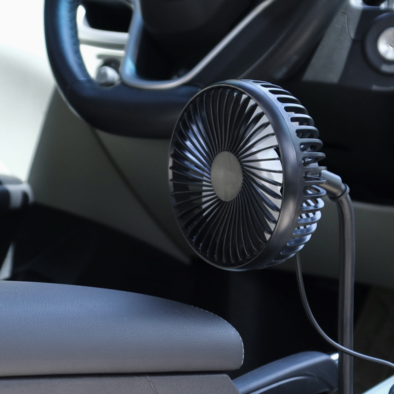Заводская цена, дешевый перезаряжаемый автомобильный пепельница, USB вентилятор воздушного охлаждения
