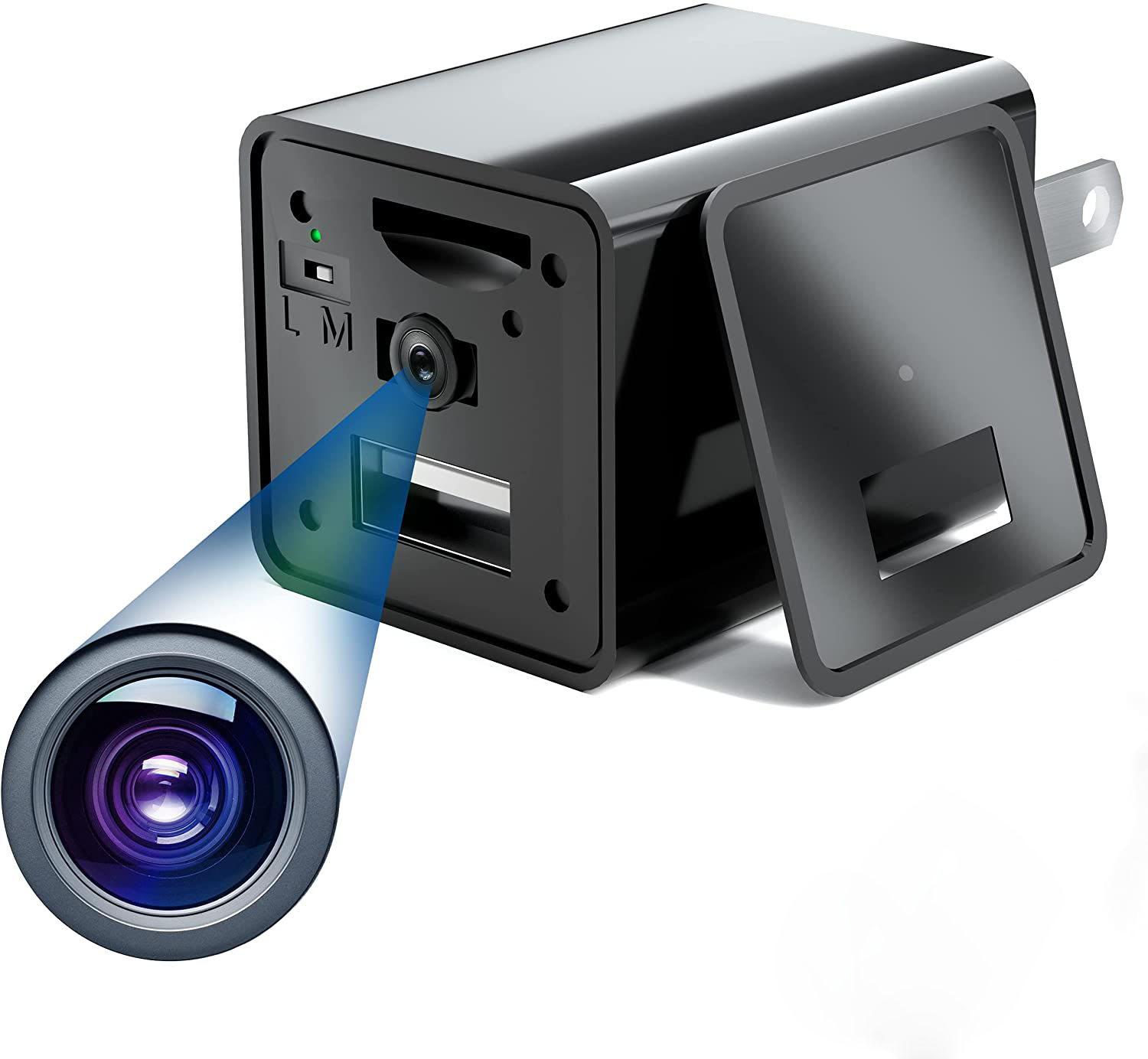 1080p видео аудио Скрытая шпионская камера мини usb зарядное устройство маленький мини рекордер Скрытая камера