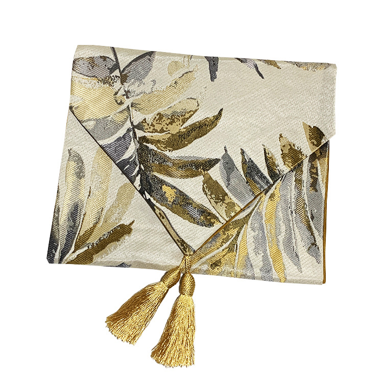 Ready To Ship Table Runner China Manufactry Gold Table Runner