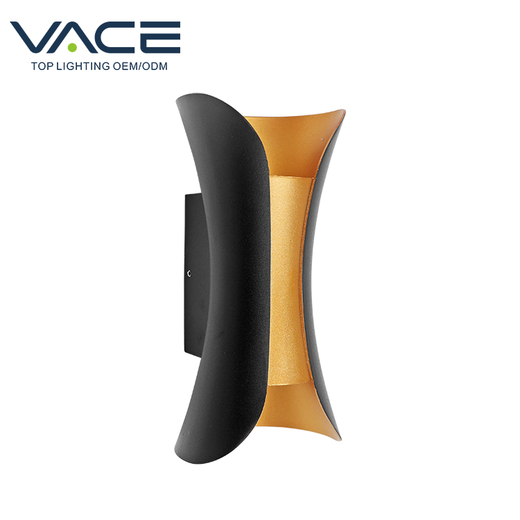 VACE пользовательский необычный декоративный наружный водонепроницаемый ip65 вверх вниз 10 Вт светодиодный настенный светильник