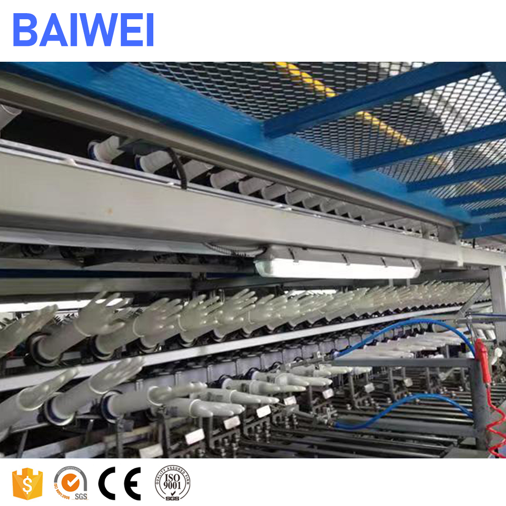 BAIWEI с откидной крышкой BW-II Высокое качество латексные смотровые перчатки делая машину перчатки полный автоматический хирургические одноразовые латексные перчатки машина