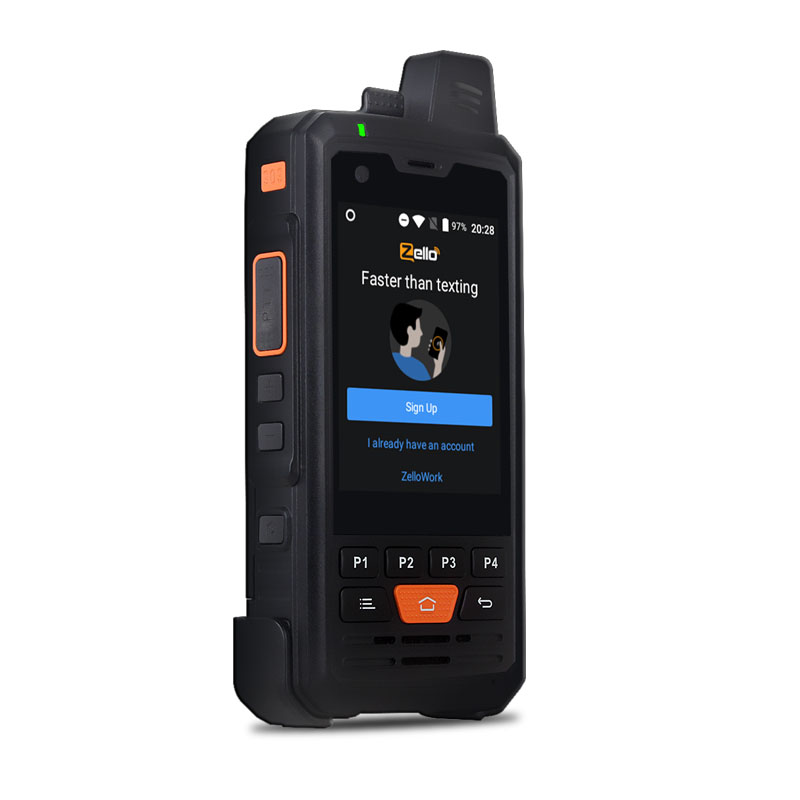 UNIWA F50s IP54 Водонепроницаемая рация дальнего действия Двусторонняя радиосвязь POC Zello 4G LTE мобильный телефон Android