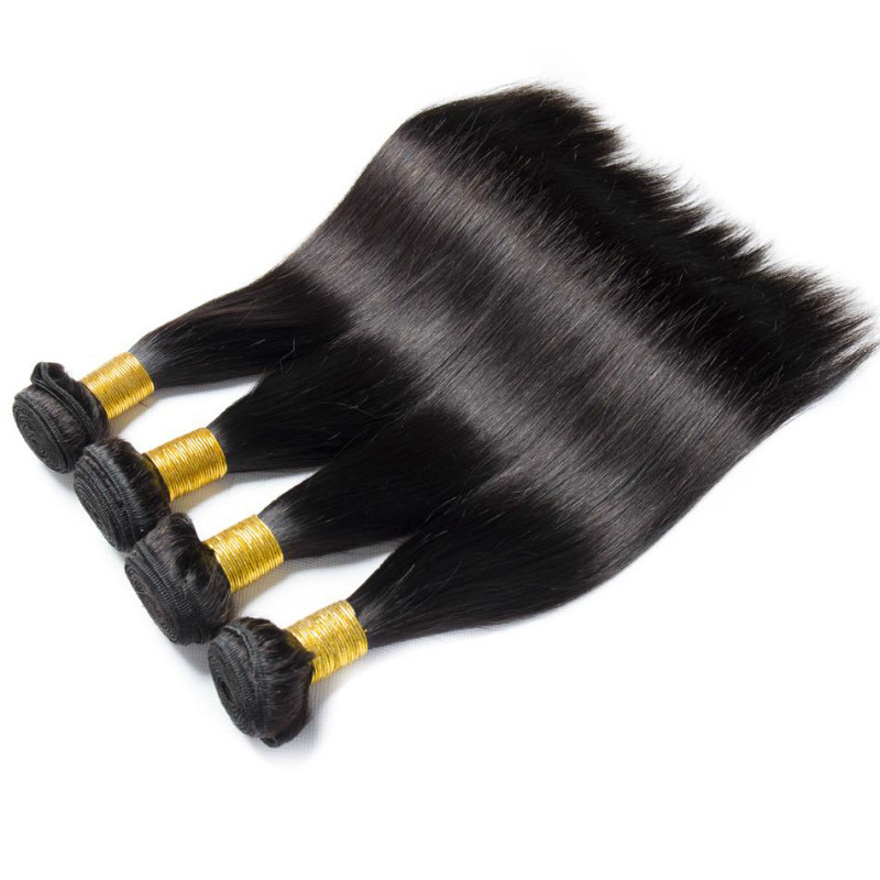African wig female straight chemical fiber hair curtain human hair extension wig