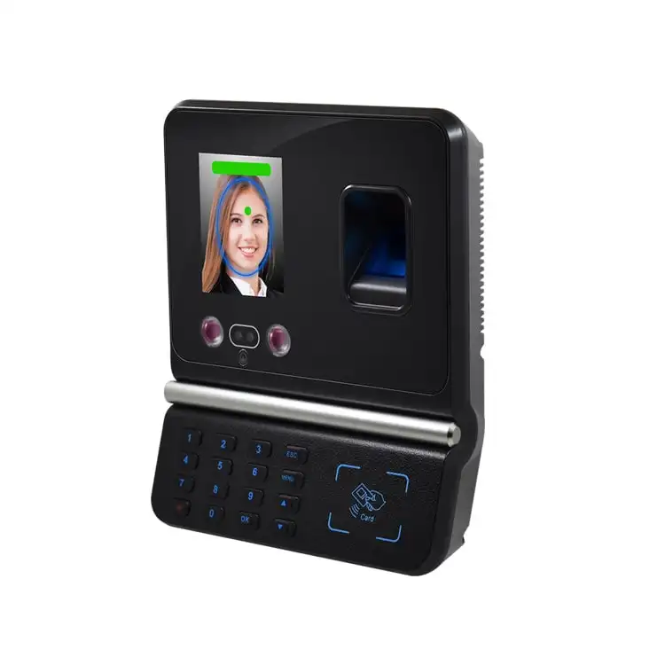 Free software sdk face scanner body Celsius & Fahrenheit face recognition camera attendance