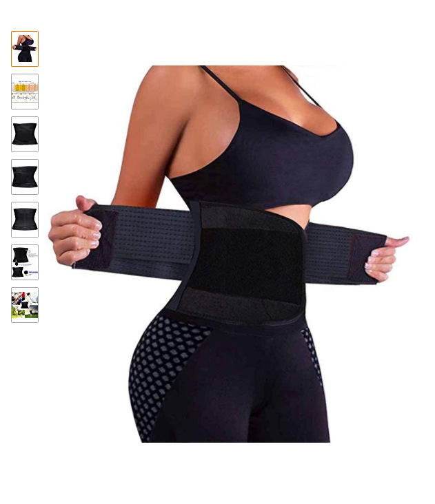 ODM Neoprene Sauna Sweat double control Belly Belt Waist Trainer for Women Weight Loss
