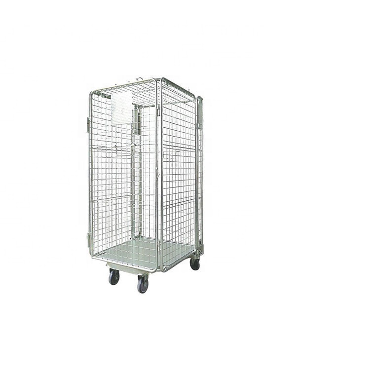 hot sale OEM transport heavy duty table trolley cart Storage roll cage container