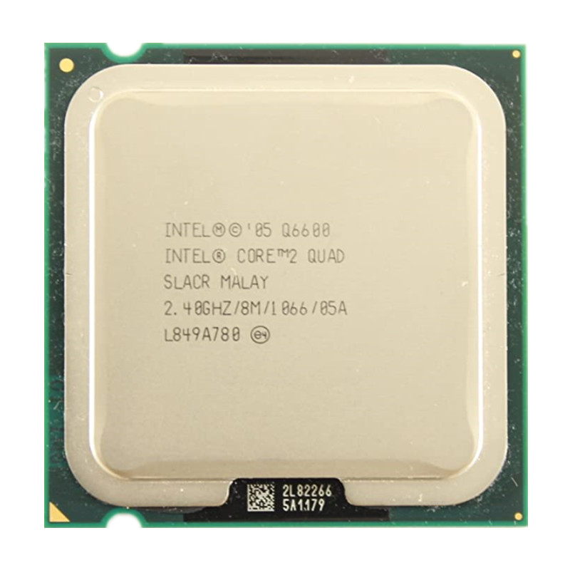 Для процессора Intel Core 2 quad 2,4 ГГц Q6600 настольный компьютерный процессор