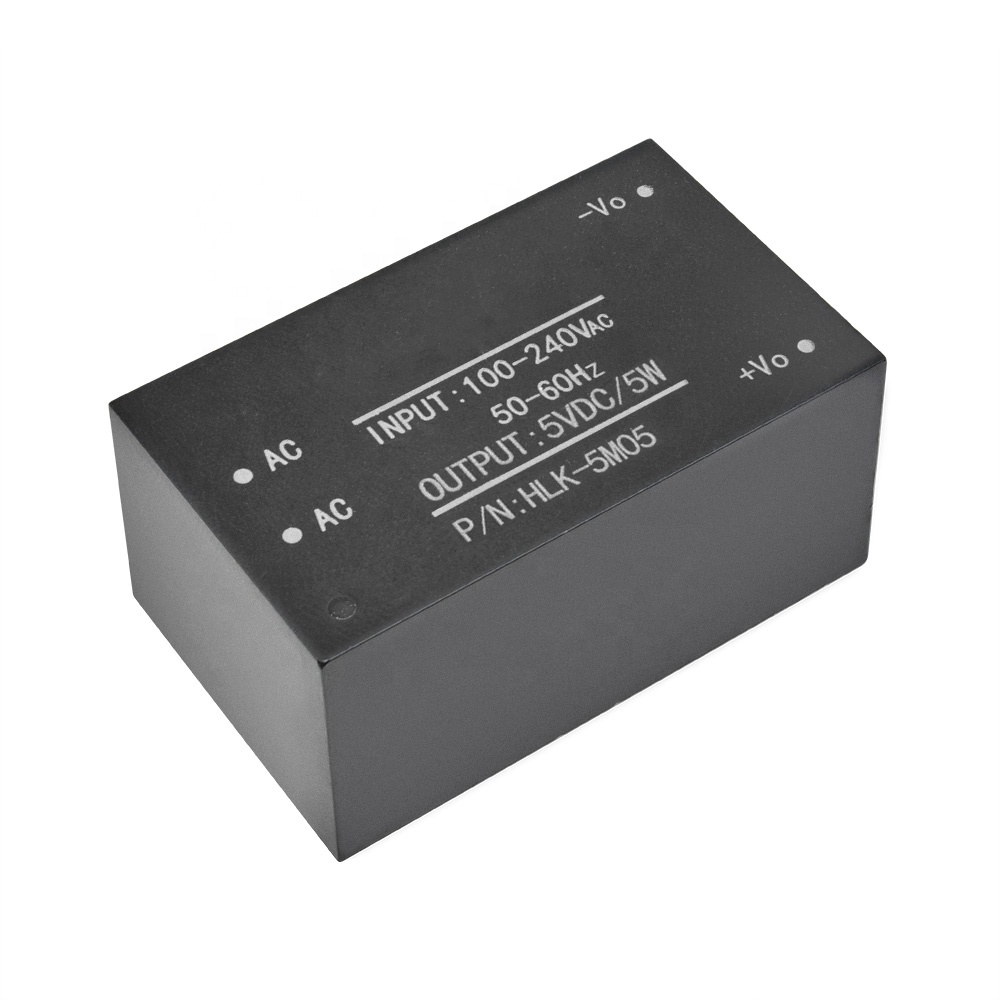 HLK-5M05 AC-DC 220 В до 5 В 5 Вт Шаг подпушка понижающий преобразователь питание модуль для интеллектуальных бытовых