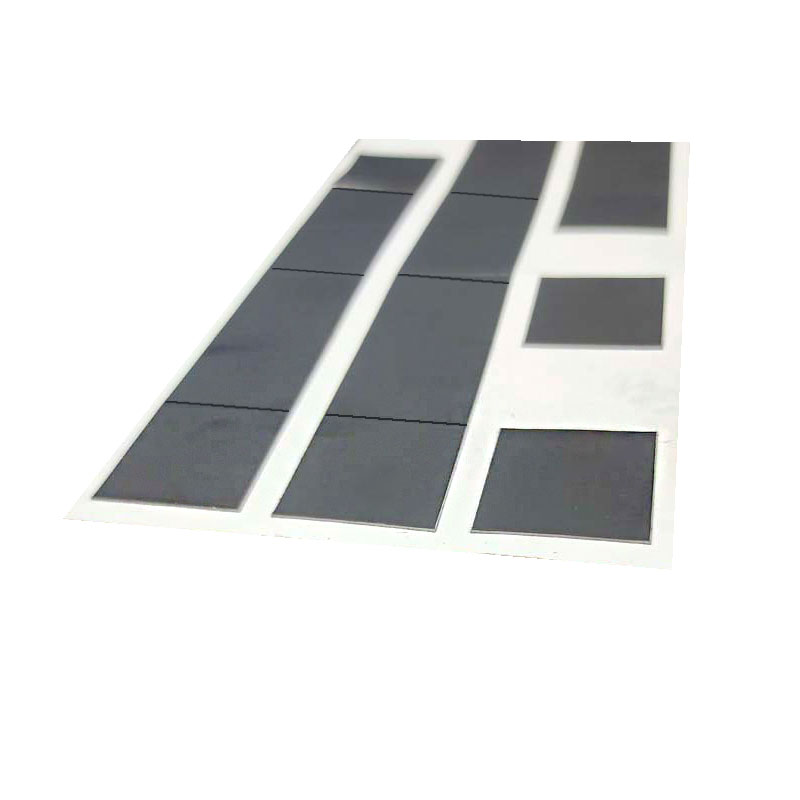 0.5/0.2mm Graphite film black heat thermal conductivity of graphene tape cool cell phone tablet sticker die cut customization