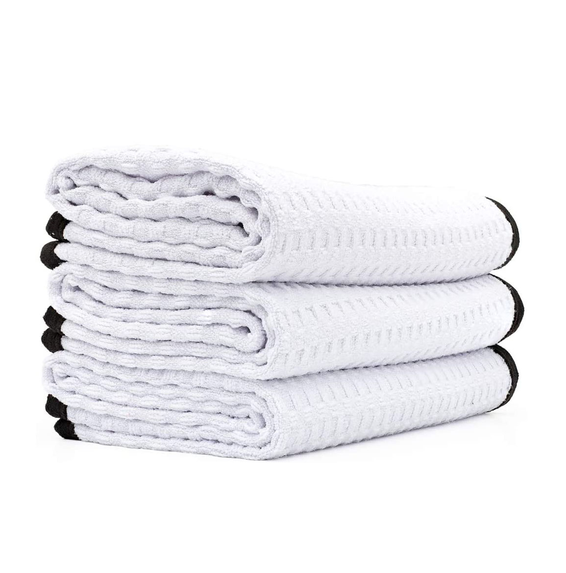 high quality microfiber waffle weave quick drying car detailing cleaning towel