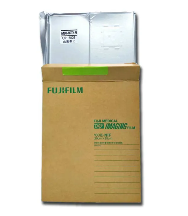 Синяя 8x10 дюймов 20x25 см Fuji DIHT DI-HT сухая термальная рентгеновская медицинская пленка с принтером Fuji DryPix 3500 Lite
