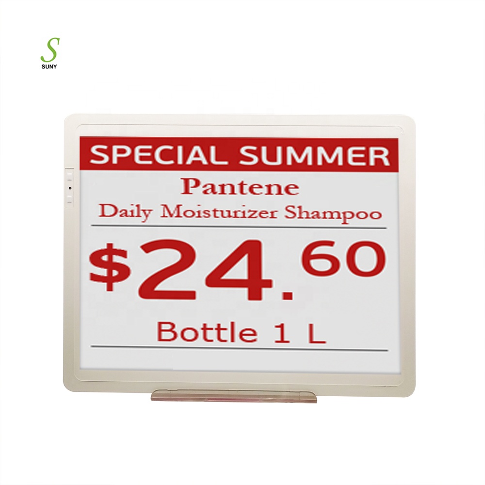 Intelligent multi-variable electronic ink color electronic label