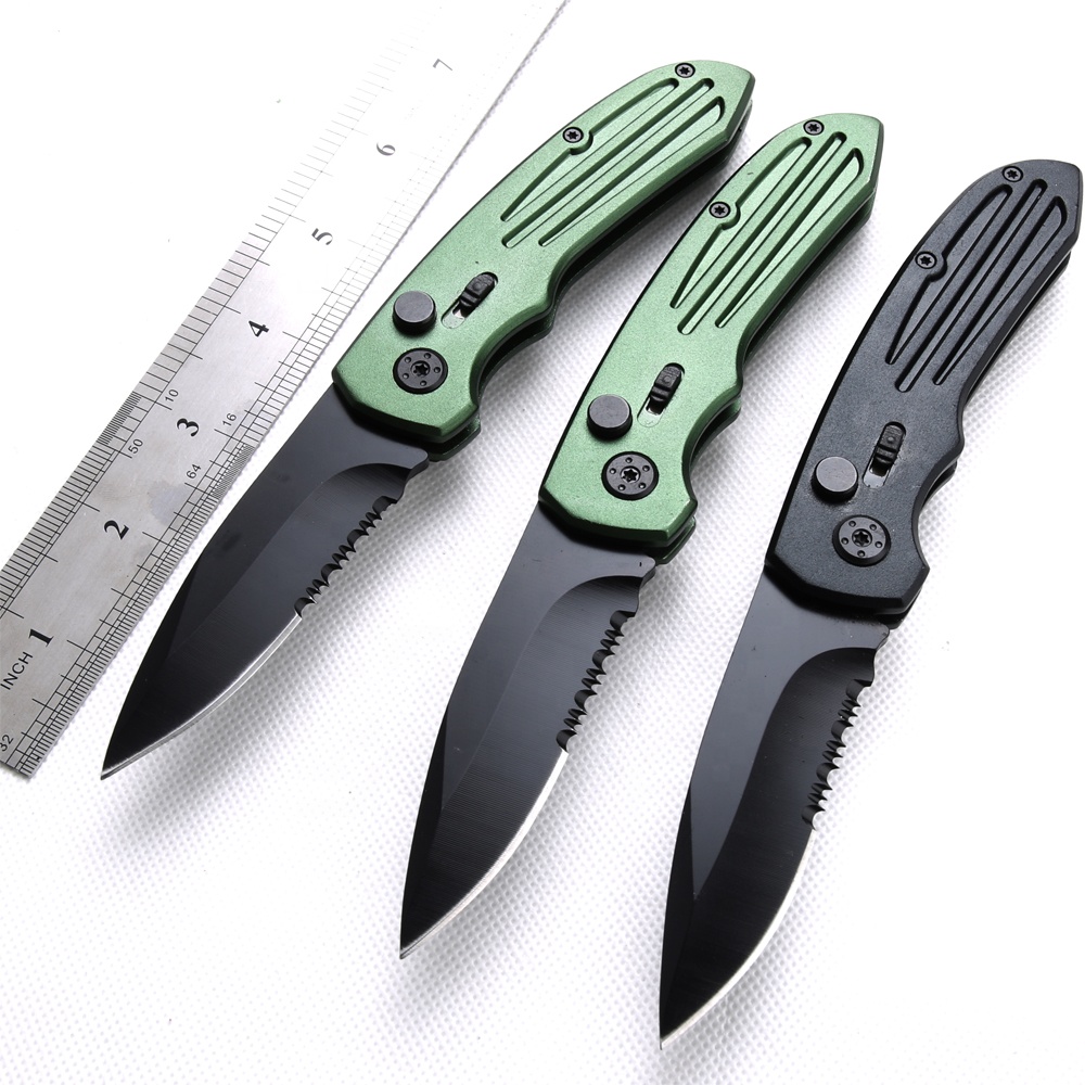 Охотничий нож BENCHKNIFE0 BM3300 UTX85 A07, складной карманный титановый резец из нержавеющей стали серого цвета, для повседневного использования, кемпинга
