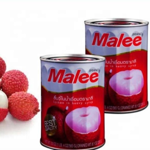 Фрукты Rambutan в сиропе консервированные хорошие вкусные блюда Таиланд