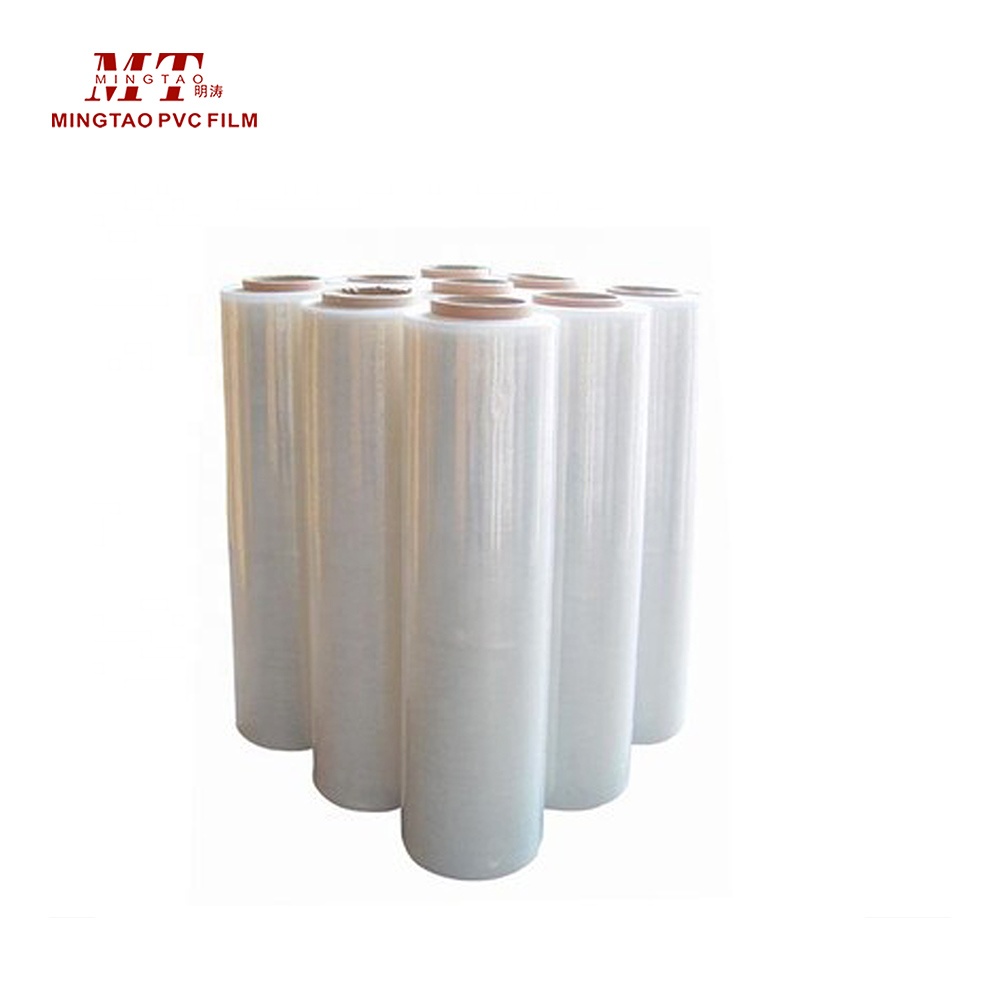 Plastic Wrap Transparent lldpe Stretch Film jumbo roll packaging materials