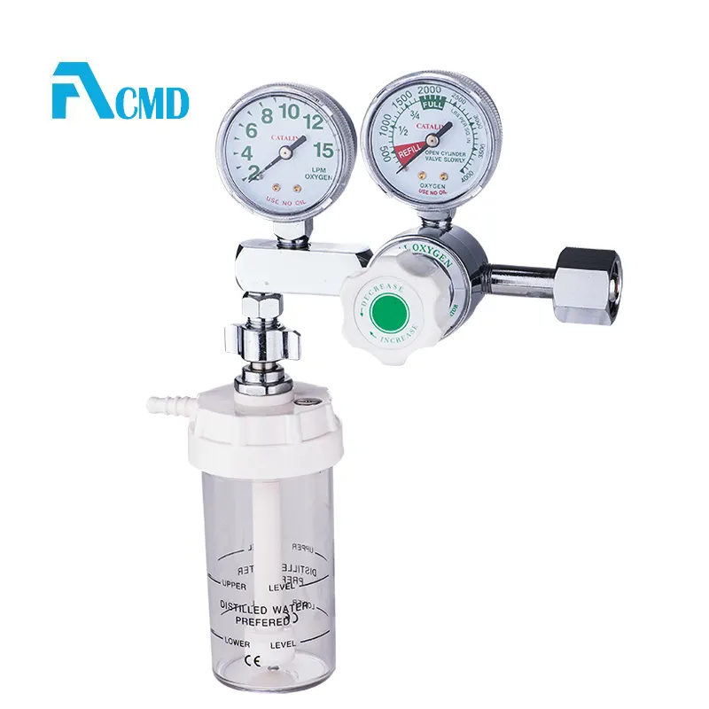 oxygen regulator for cylinder hospital digital medical oxygen regulator flow meter