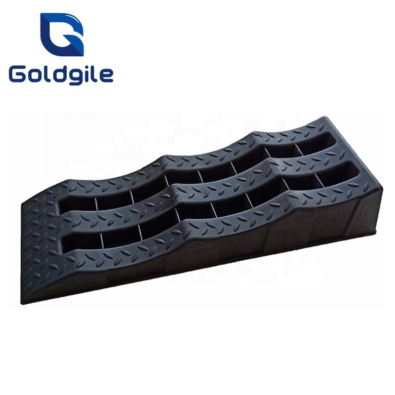 Goldgile RV колеса пандусы клиновидная с 3 ступени вверх