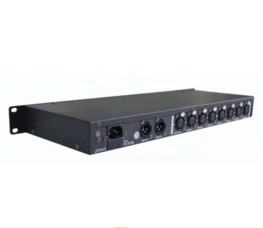 Сценическое освещение Guangzhou dmx 512 XLR Pin3 распределитель 8 каналов вход/выход сплиттер dmx