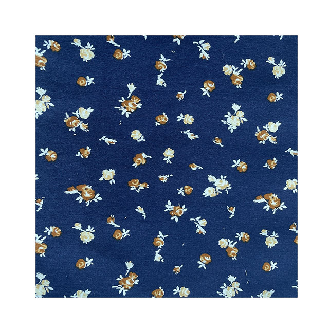 Hot selling peach spandex cotton twill fabric printing garment custom print