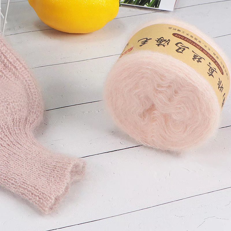 RongMeiXuan 50g 32colors worsted mohair blended acrylic yarn for knitting