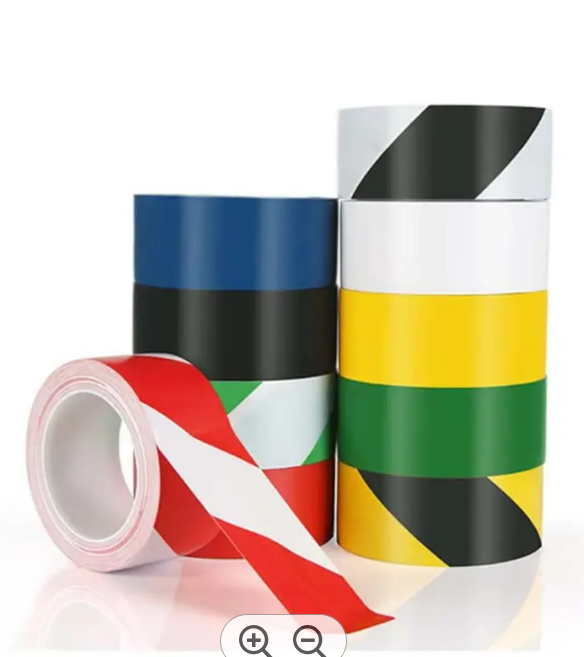 Hot Selling Premium PVC Colorful Hazard Warning Floor Marking Safety Signal Hazard Warning Slfe Adhesive Tape