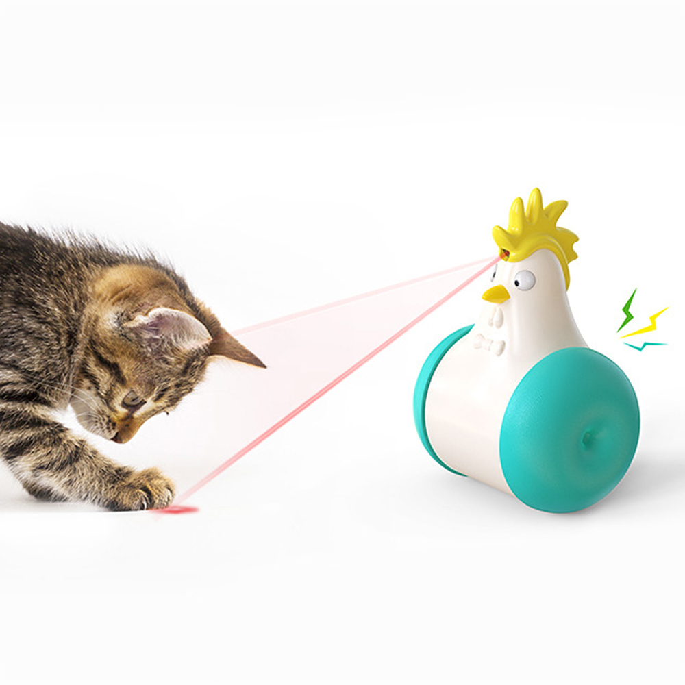 Fashion Sounding Automatic Infrared Light Laser Cat Teaser Toy Circuit Summoning Cat Can Move