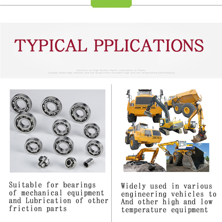 Heavy construction machinery composite lithium base grease