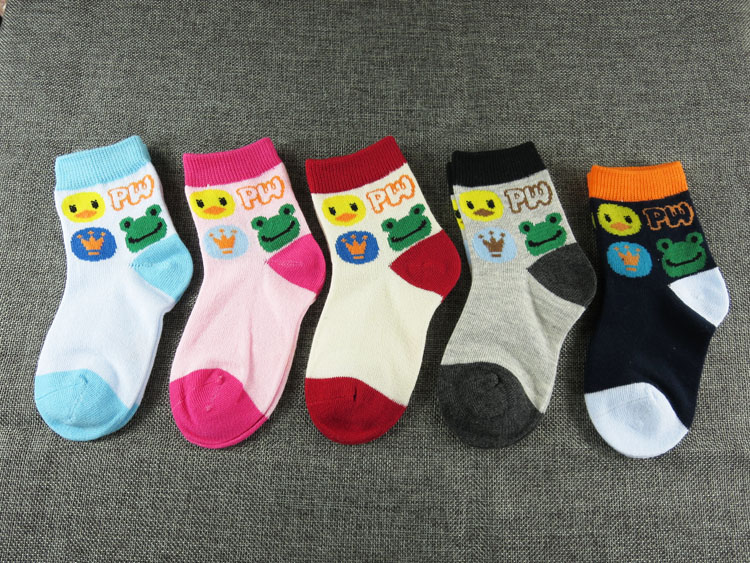 Free Sample New Designs Kids Socks Boys Girls Soft Cotton Cartoon Cute Baby Socks Set