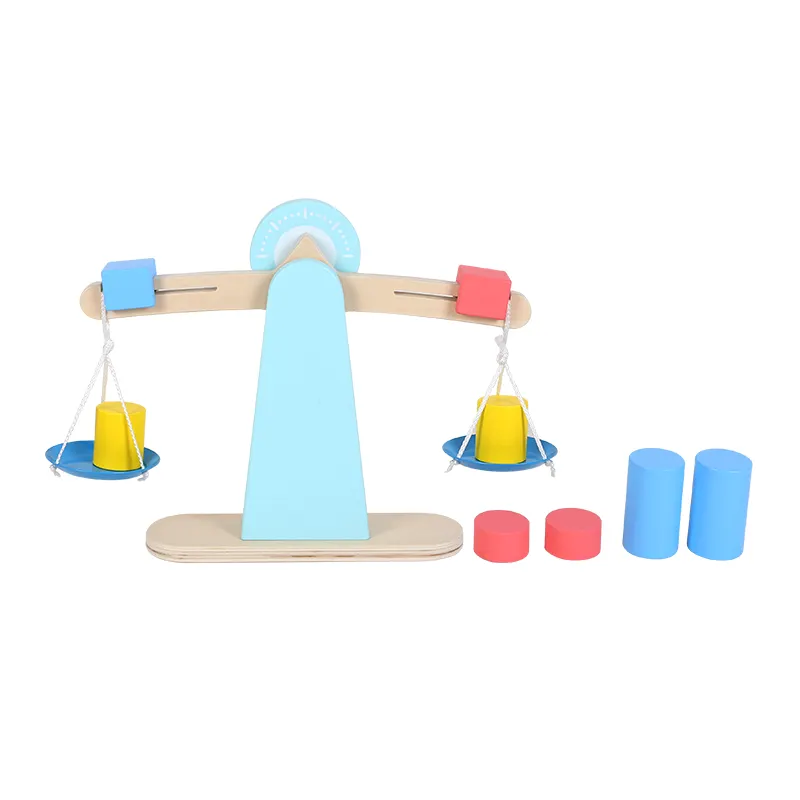 Montessori Balance Toy Wooden My Math Game The First Scale Toys Educational Montessori For Kids Number Board Game Toys