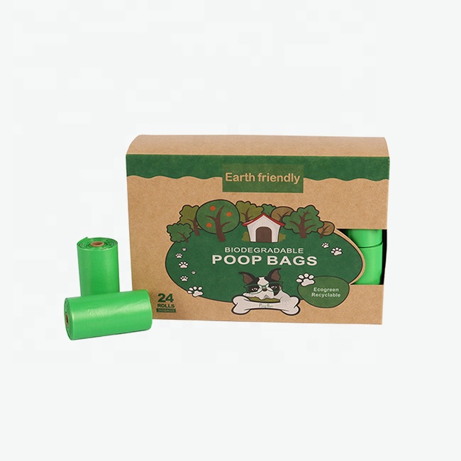Wholesale Biodegradable Pet Dog And Cat Poop Bag With Custom Printed