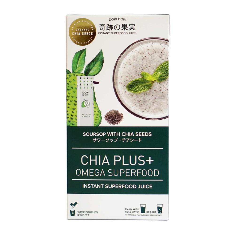 Омега напиток-Soursop с Чиа Семена высокого волокна и Омега