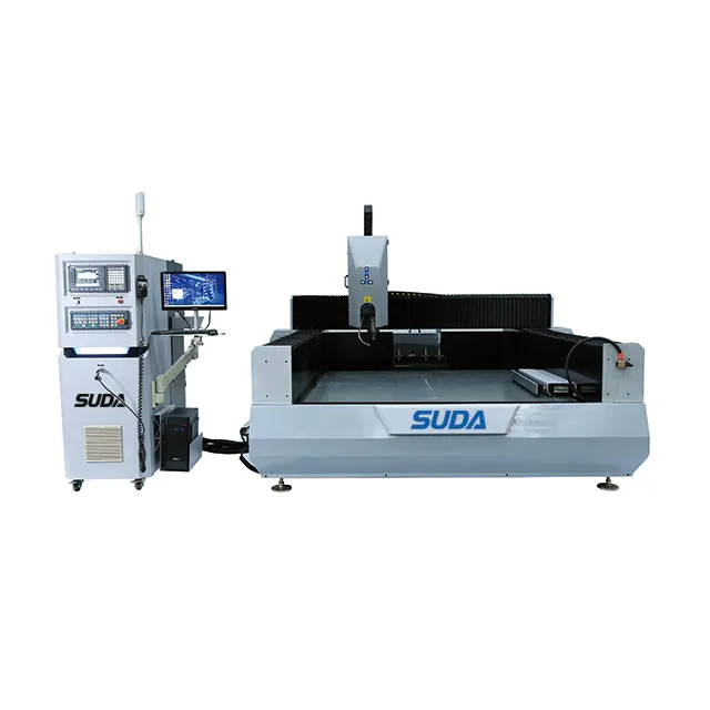 3 axis stone cnc router SUDA SC1325 3d stone carving machine cutting marble granite