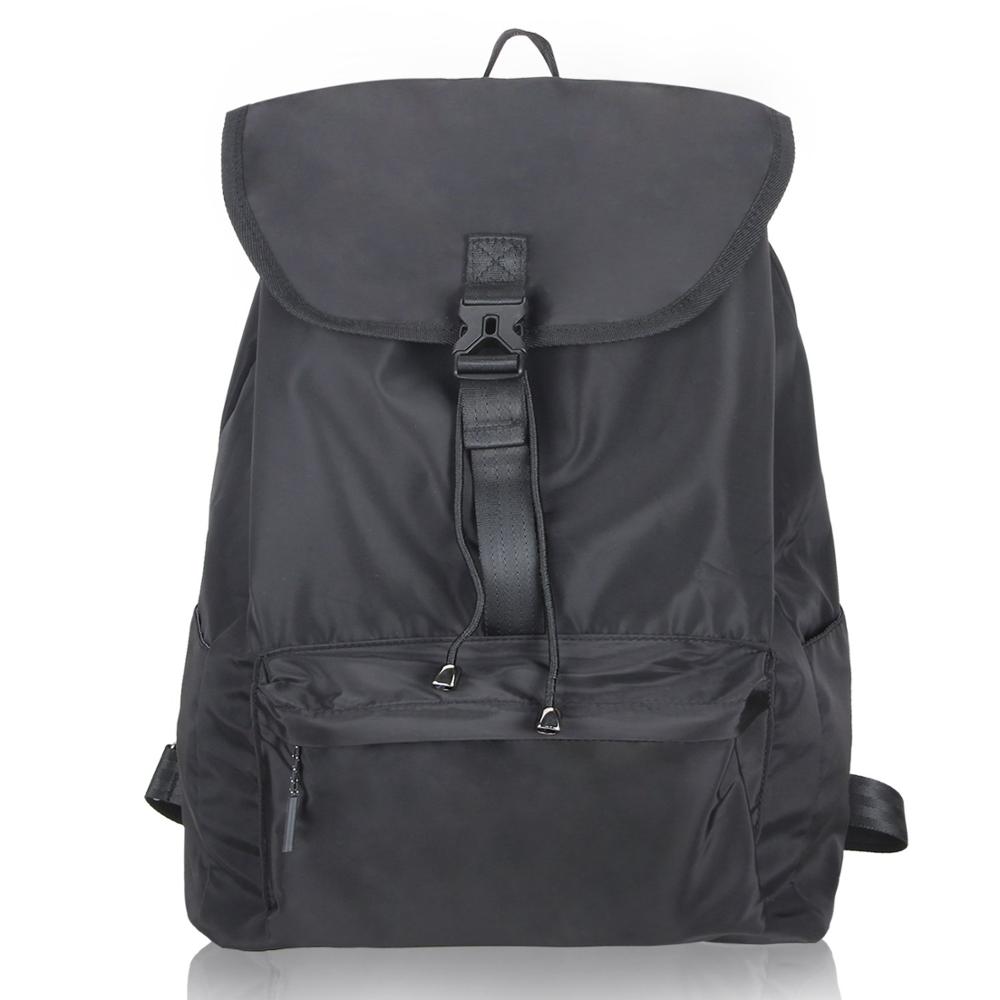 Drawstring рюкзак с передней клапаном, Drawstring Спортивный рюкзак для мужчин и женщин