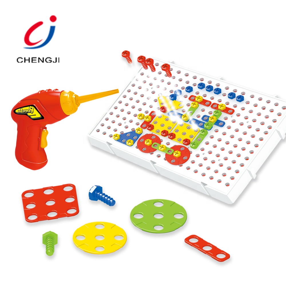Раннего обучения головоломки игры Волшебная пластина пластик diy Мозаика pegboard игрушка