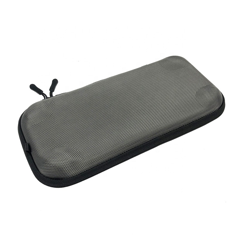 Custom oxford shockproof with rubber handle bag portable storage game machine EVA switch case